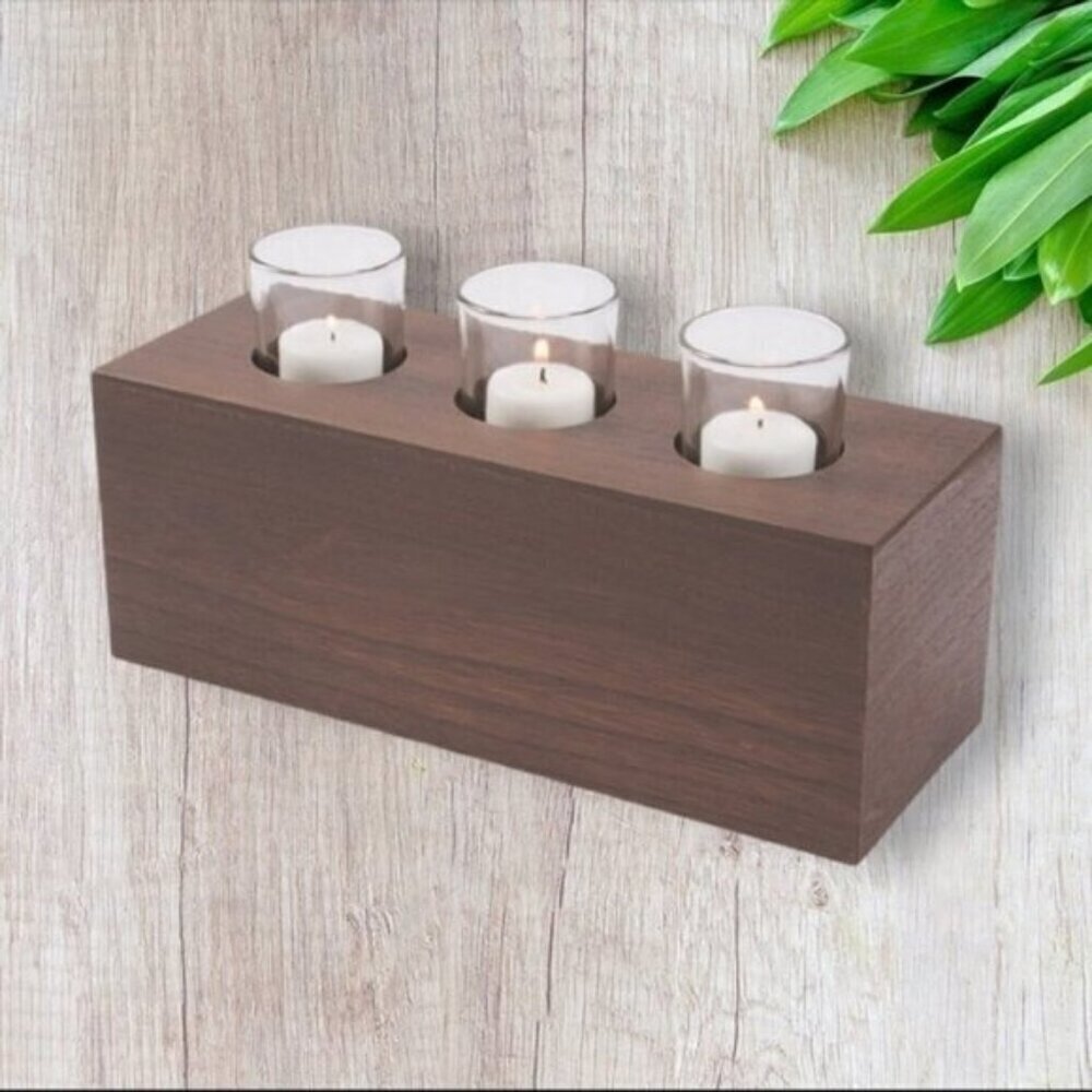 Rustic Sugar Mold Candle Holder